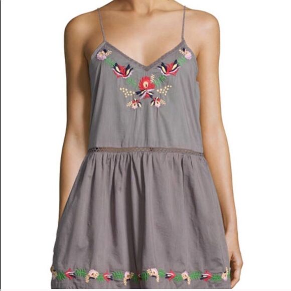 Tularosa Embroidered Mini Dress - Picture 1 of 7